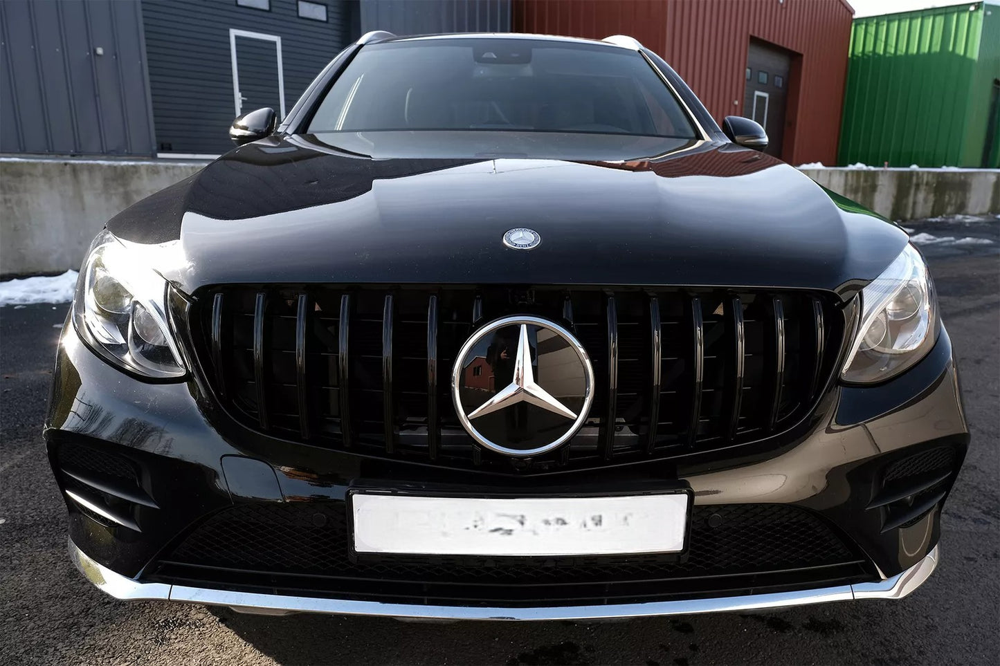 🤩Calandre pour Mercedes GLC X253 C253 15-18 GT R Panamericana Look🤩