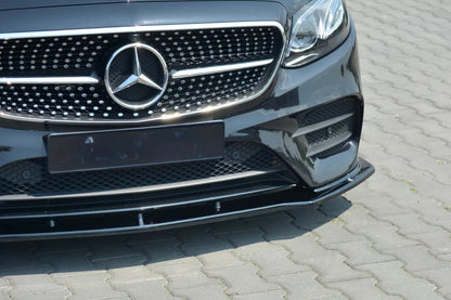 ✨Sdoppiatore Anteriore V1 in ABS Nero Lucido per Mercedes Classe E Coupé W213 ✨