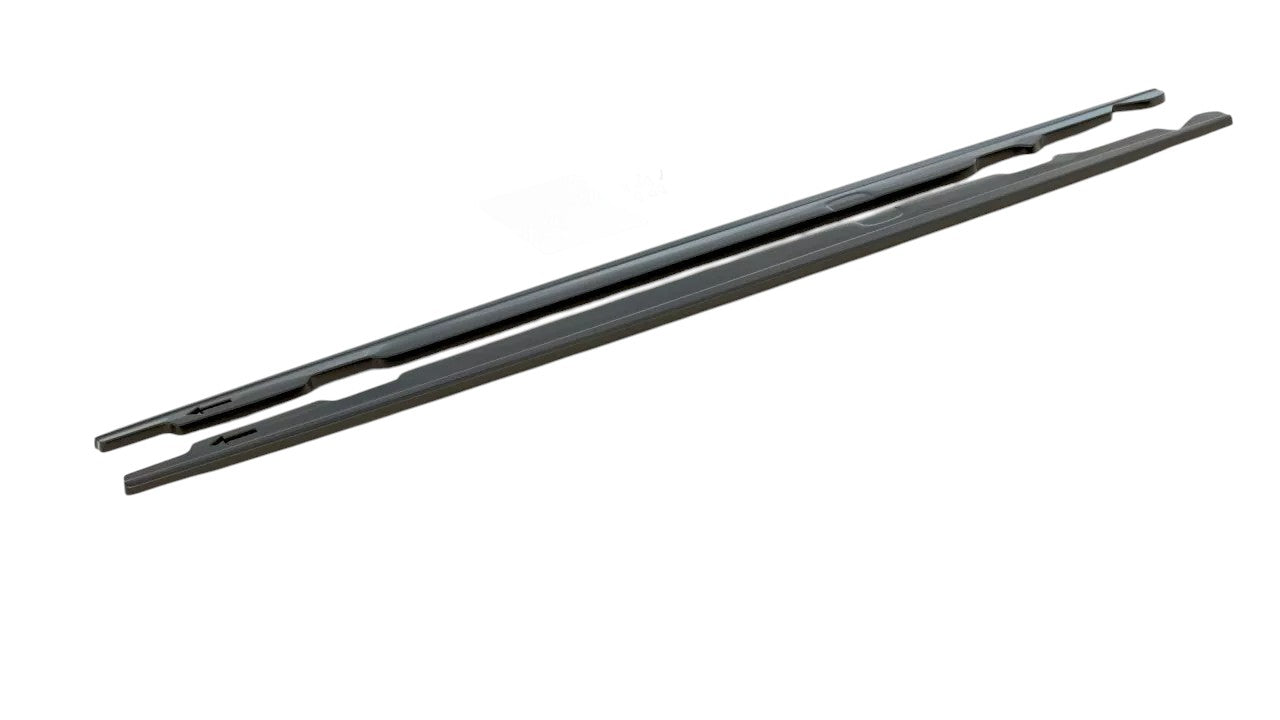 ✨Minigonne Laterali design nero lucido ABS per BMW Serie 3 E91 FL 2008-2011✨