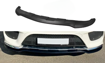 🔥Splitter Anteriore V1 in ABS Nero Lucido per Mercedes GLE W166 AMG-Line🔥