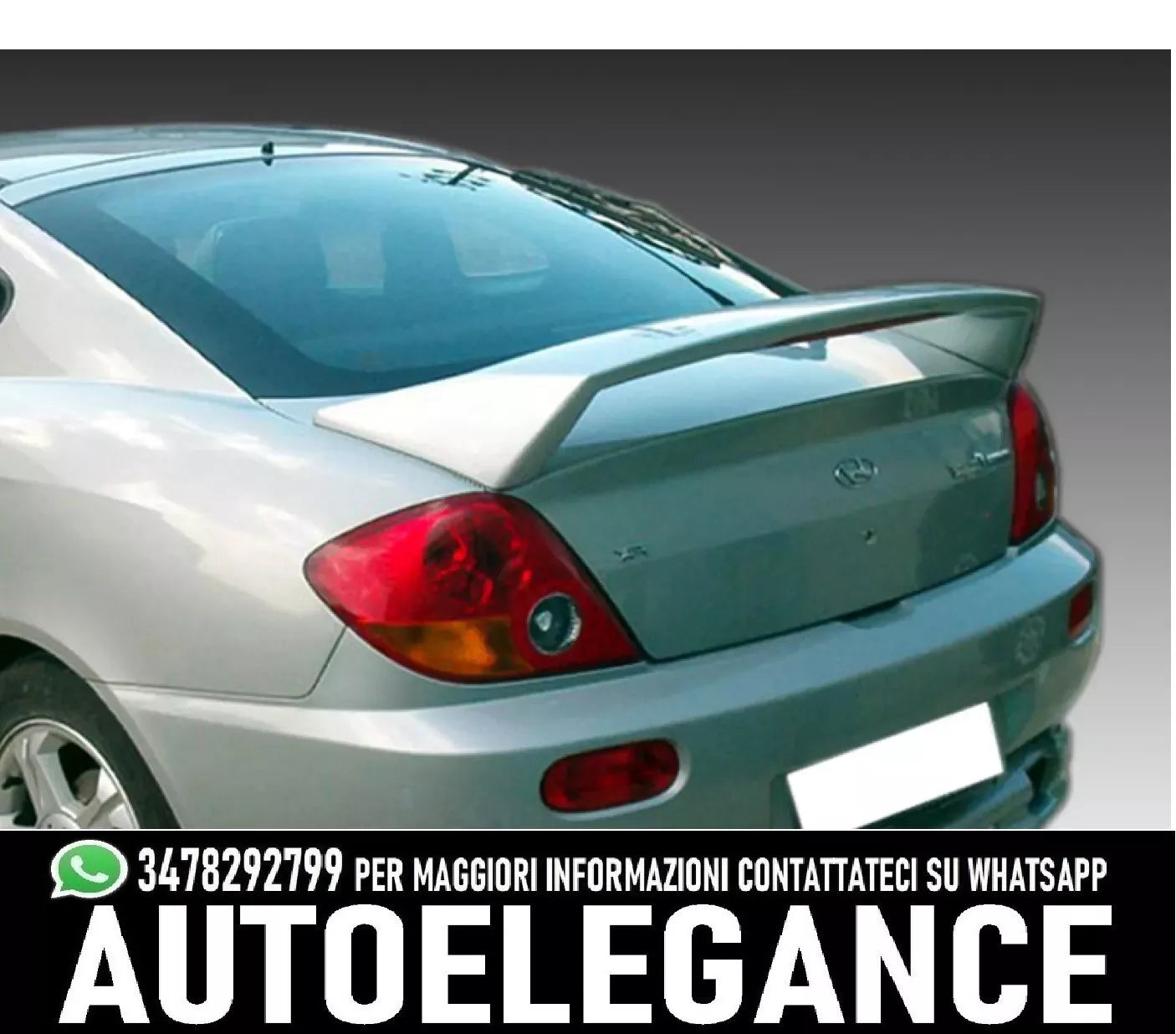 Spoiler Bagagliaio Hyundai Tiburon (Coupé) Mk2 (2002-2008)