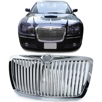 Griglia radiatore sportiva RR Look cromata tipo 1 per Chrysler 300C Berlina