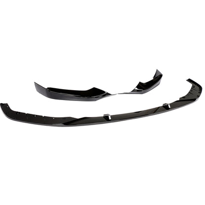 Front Spoiler Lip Suitable For BMW 5 Series G30 Before LCI 2020 Black 