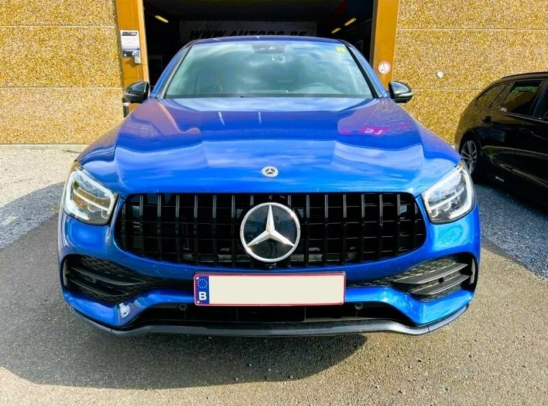 ✨Glossy Black GTR Grille FITS FOR Mercedes GLC Class W253 19-22✨