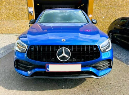 ✨Glossy Black GTR Grille FITS FOR Mercedes GLC Class W253 19-22✨