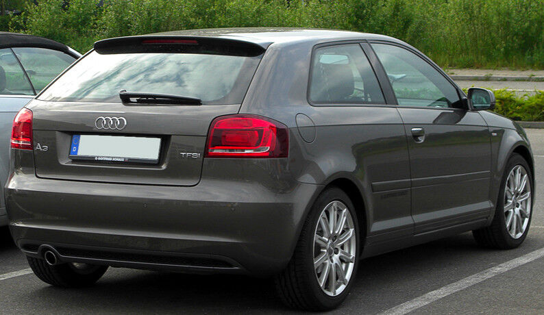 SPOILER  adatto per AUDI A3 8P STILE S-LINE 3 PORTE (2003-2013)
