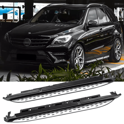 💕Tapis roulant laterale adatti per Mercedes GLE Classe M W166 Alluminio-💕