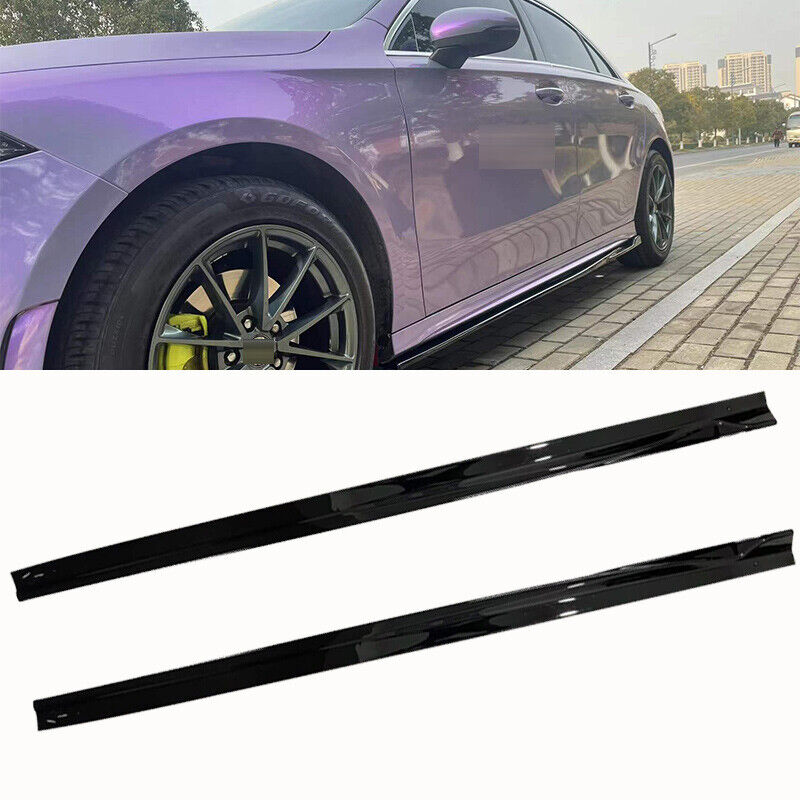 Side skirts suitable for Mercedes A-Class W177 sedan AMG Line A35 A45S 