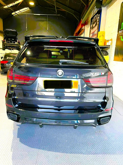 🖤KIT Spoiler Nero Lucido Adatto Per BMW X5 F15 X5M F85 M50D🖤