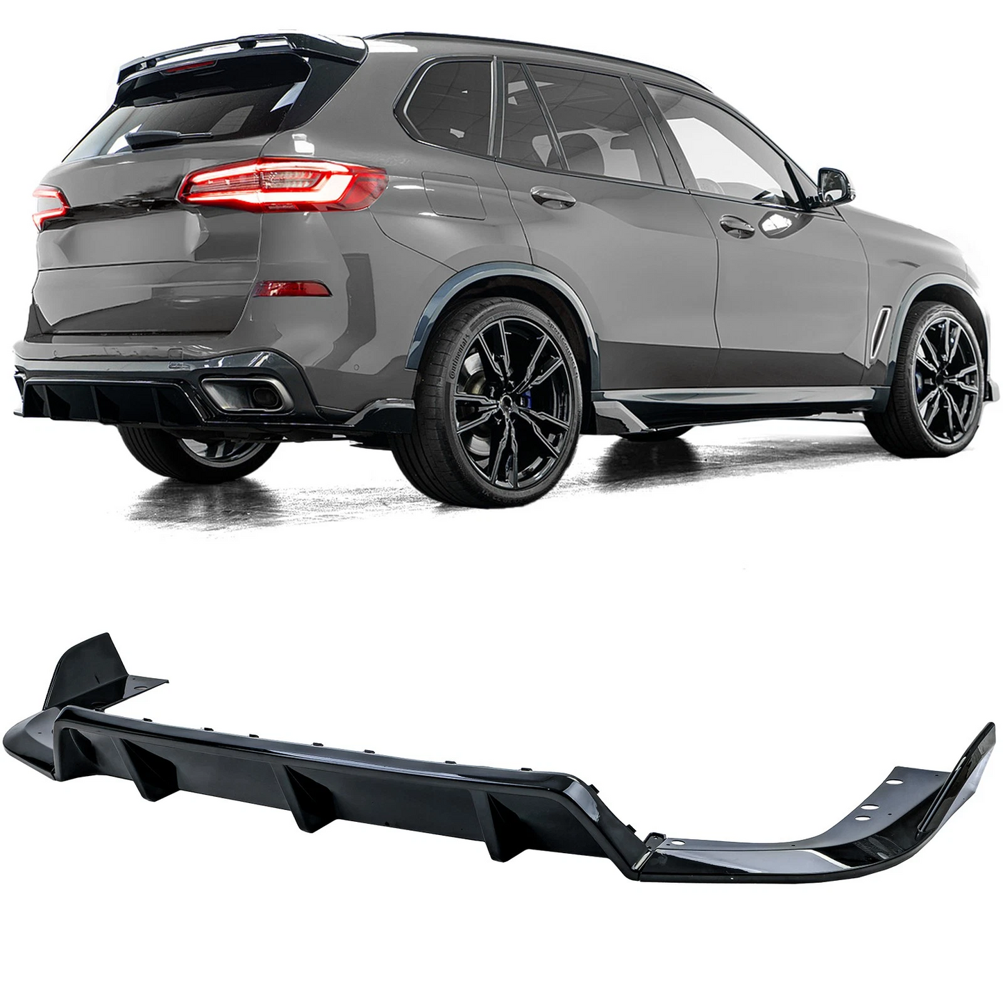 💕Diffusore posteriore Performance Nero lucido adatto per BMW X5 G05 dal 2019💕