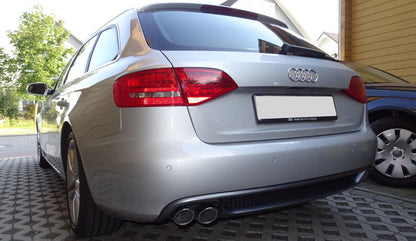 DIFFUSORE POSTERIORE ADATTO PER AUDI A4 B8 8K RESTYLING 2011-2015 S-LINE STILE