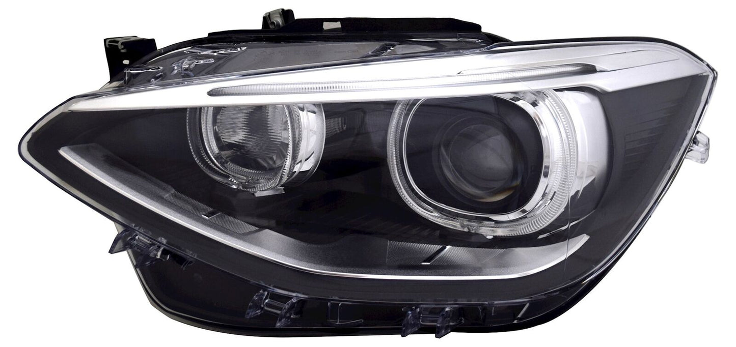 Left Front Headlights for BMW F20 F21 1 Series 2011-2015 Bi-Xenon D1S LED Daytime Running Lights 