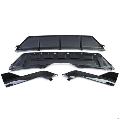 Rear Diffuser Performance Look Gloss Black Compatible for BMW X5 F15 13-18 