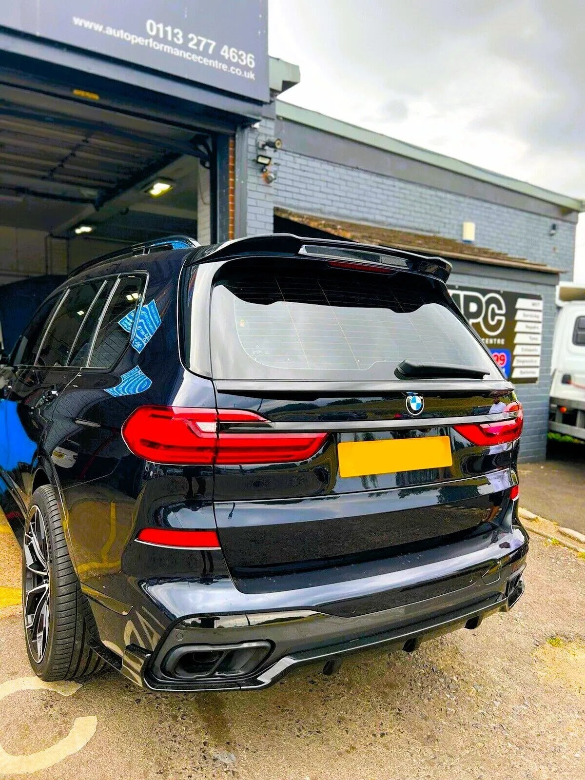 💯KIT Spiler Nero Lucido Adatto Per BMW X7 G07 M60 2018+💯