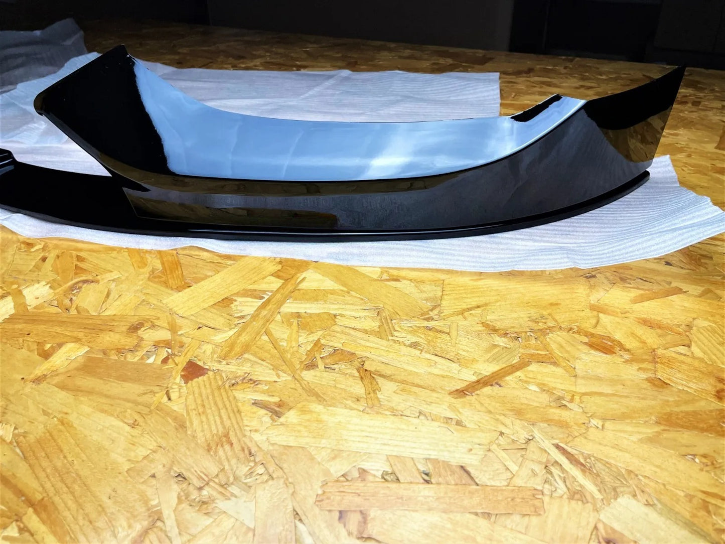 😎KIT Gloss Black Splitter Suitable For BMW 1 Series F20 F21 LCI 15-19😎