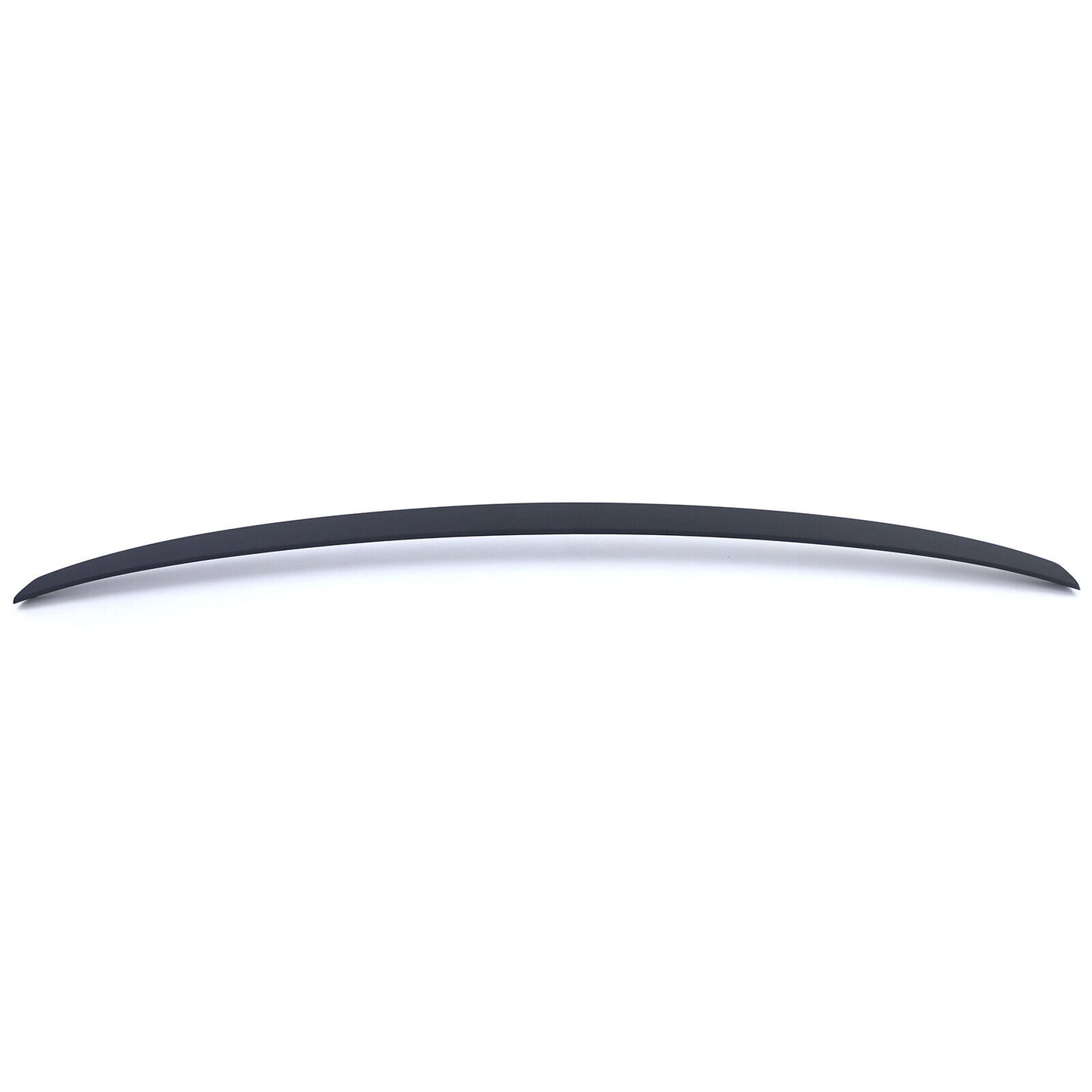 Matte Black Sport Rear Spoiler Lip for Audi A6 C7 Sedan 11-18 