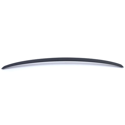 Matte Black Sport Rear Spoiler Lip for Audi A6 C7 Sedan 11-18 