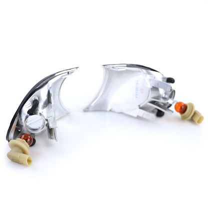 Coppia di cristalli bianchi trasparenti per BMW Serie 3 E46 Coupé 99-01 AUTOELEGANCERICAMBI