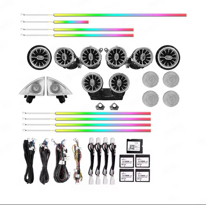 💕Kit aggiornamento 64 colori illuminazione ambiente Mercedes E-Klasse w213💕