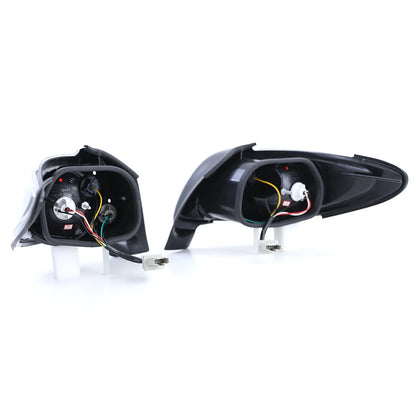 💎Black Glass Rear Light for Peugeot 206 CC Coupe Cabrio 00-08💎