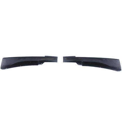 Spoiler Anteriore Angoli Flaps Splitter Carbon Look adatto per BMW Serie 3 E90 E91 08-12