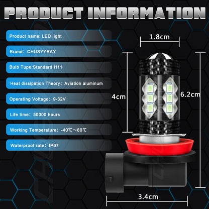 LED bulb kit suitable for Honda Pilot 2006-2018