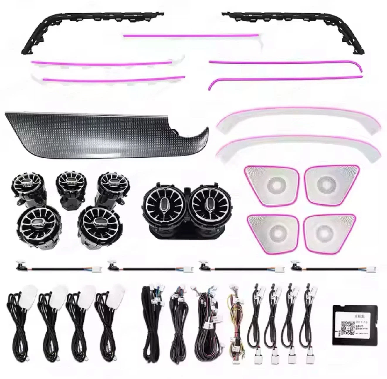 💕Kit aggiornamento 64 colori illuminazione ambiente Mercedes Classe B W247💕