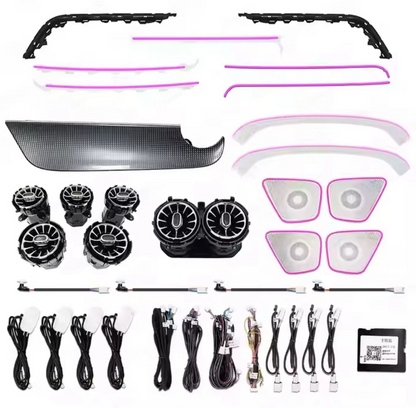 💕Kit aggiornamento 64 colori illuminazione ambiente Mercedes Classe B W247💕