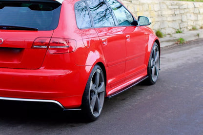 ✨Gonne Laterali in ABS Nero Lucido per Audi RS3 8P Sportback (2009–2012)✨