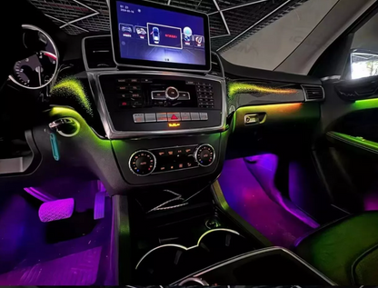 💕Kit aggiornamento 64 colori illuminazione ambiente Mercedes GLE W166 X166💕