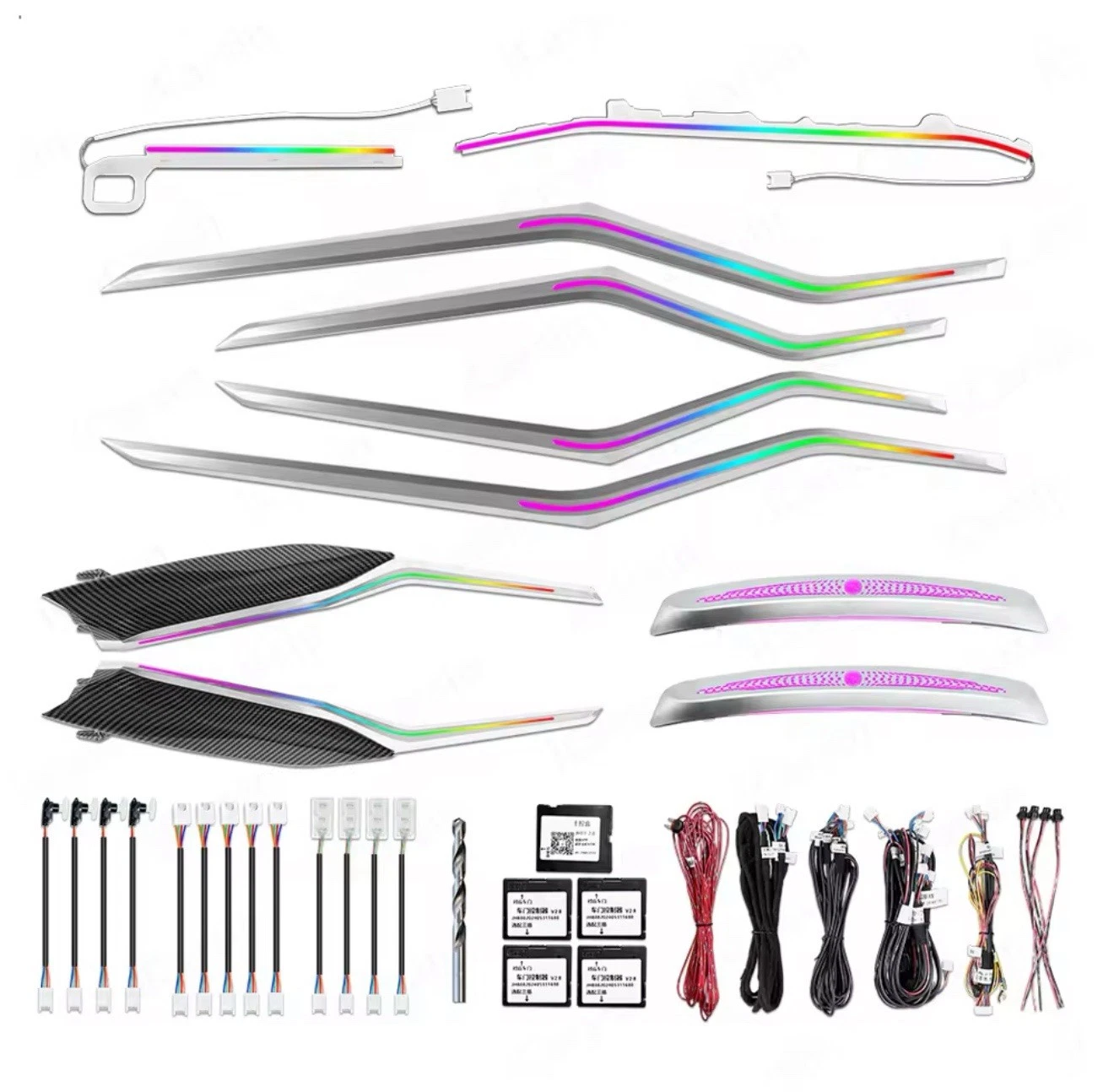 💕Kit aggiornamento 64 colori illuminazione ambiente  BMW G20 serie 3 💕