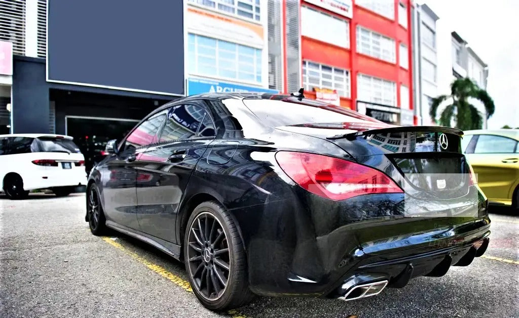 😍Kit spoiler in fibra di carbonio adatto per Mercedes CLA Classe W117 C117😍