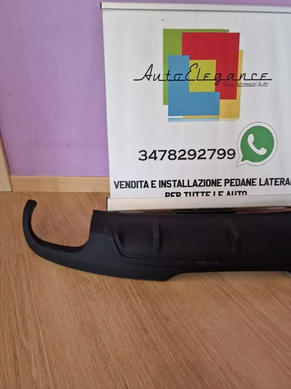 💕0724 DIFFUSORE SOTTO PARAURTI POSTERIORE AUDI TT 8J 2006-2014💕