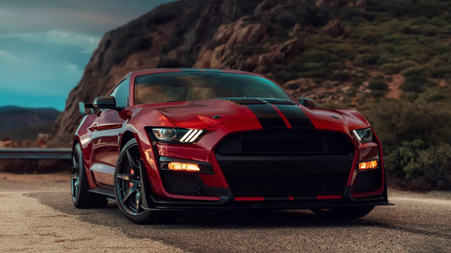 😍Paraurti per Ford Mustang Mk6 VI Facelift sesta generazione 18-19 GT500 Look😍