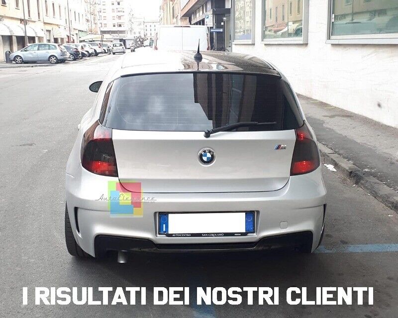 PARAURTI POSTERIORE ADATTO PER BMW SERIE 1 E87 E81 2004-2011 LOOK M1