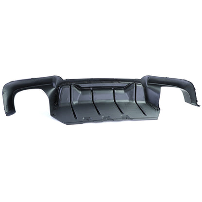 Diffusore posteriore duplex lucido ad alte prestazioni adatto per BMW Serie 5 F10 F11 550i M550d