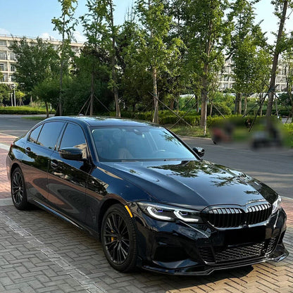 Griglia Reni ponte singolo adatto per BMW Serie 3 G20 G21 berlina Touring pianoforte nero
