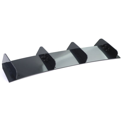 Inserto diffusore posteriore sportivo splitter nero lucido per sedile Leon 3 5F