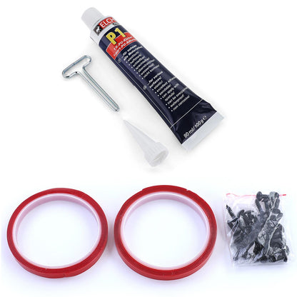 Side Door Sill Plate r Gloss Black compatible for BMW 3 Series G20 G21 from 18 