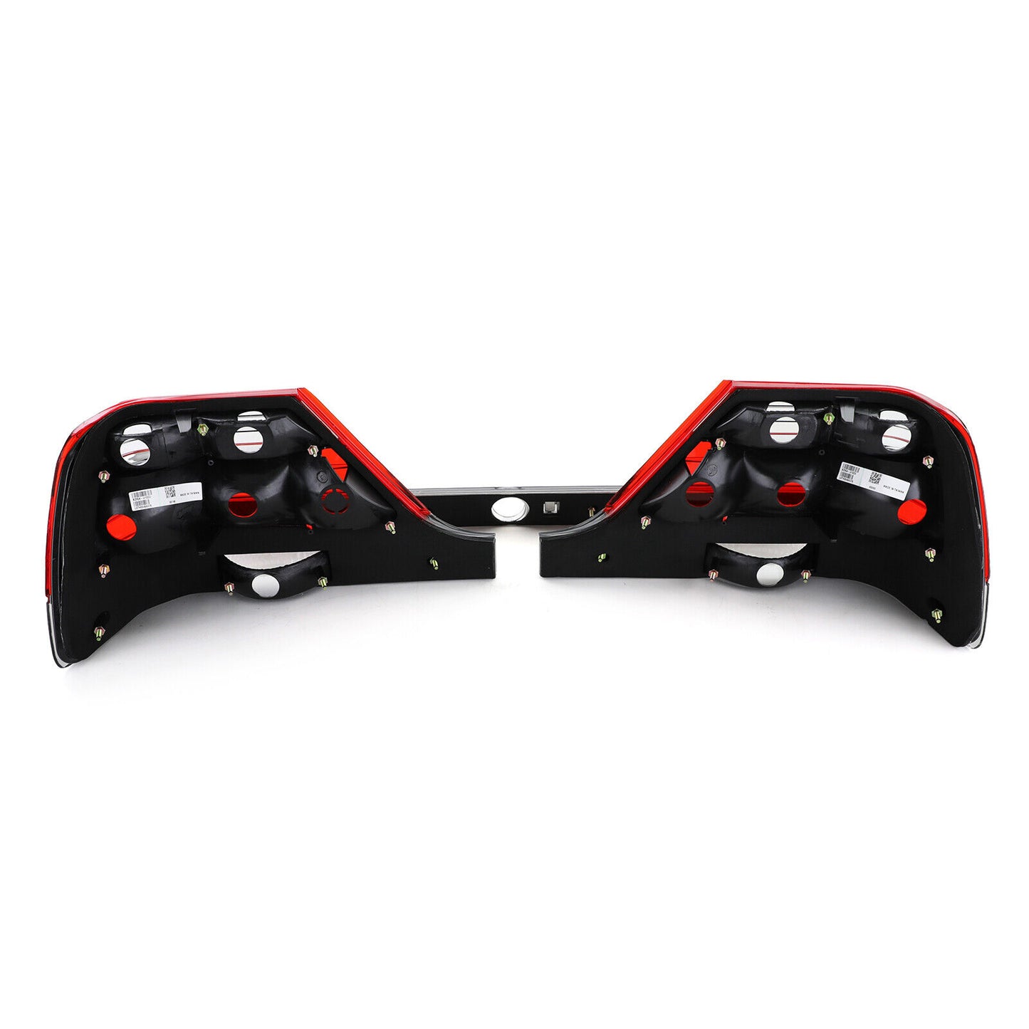 Fanali posteriori in vetro trasparente rosso/nero per Mercedes S W140 94-98