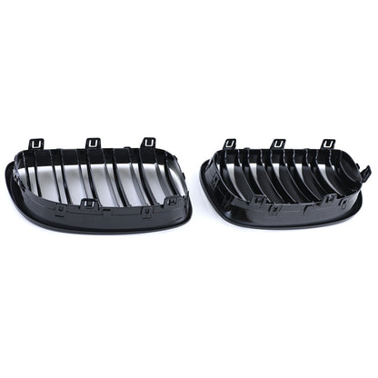 High Performance Double Bar Radiator Grille Fit For BMW E81 E88 LC