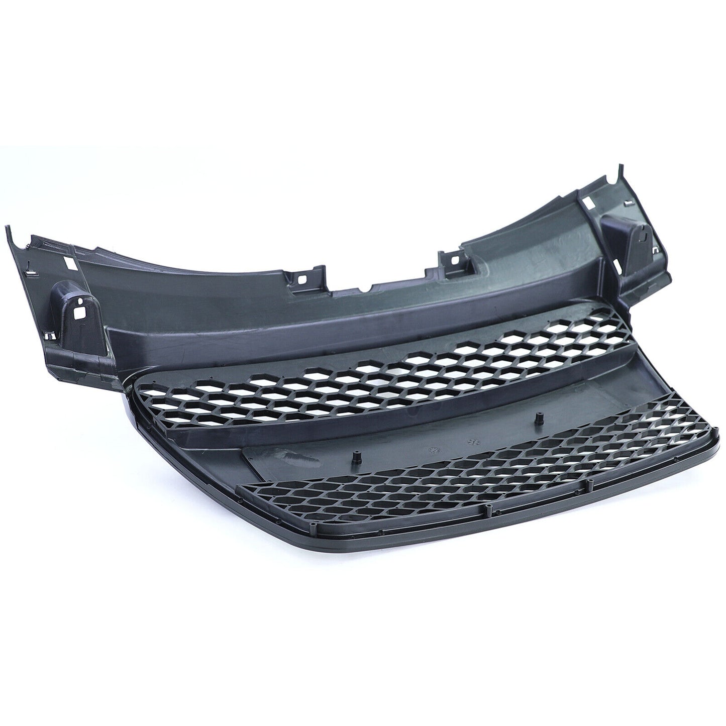 Griglia radiatore a nido d'ape senza emblema nero lucido per Audi TT 8J