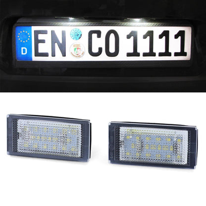 White 6000K LED License Plate Light for BMW 3 Series E46 Coupe 98-03- 