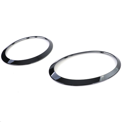 Cornice griglia fanali posteriori nera lucida compatibile per Mini F55 F56 F57 2014-2018