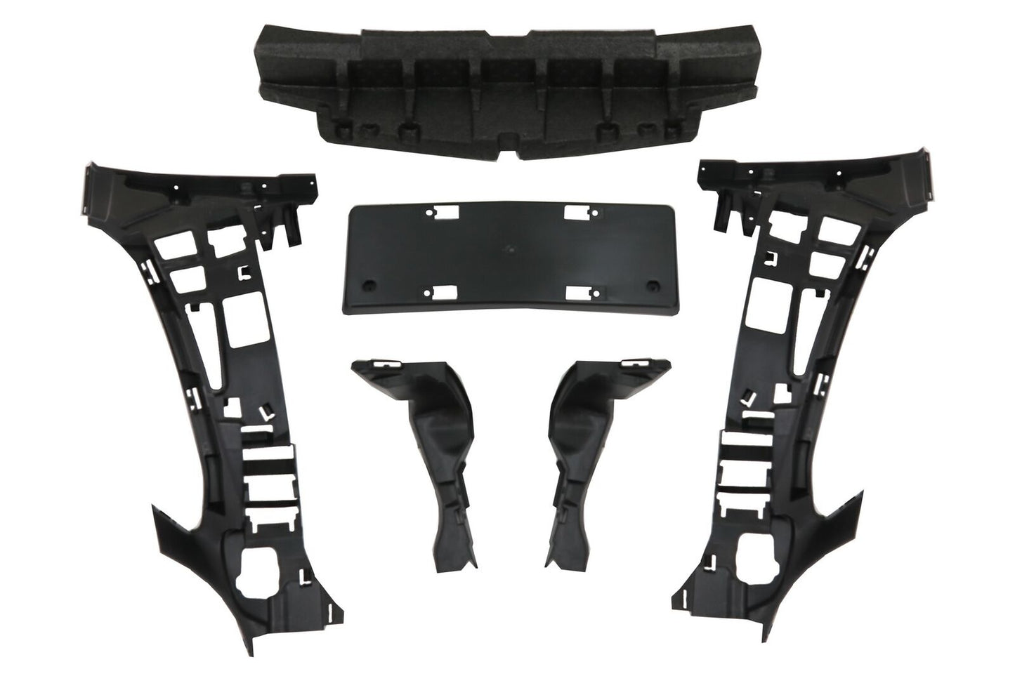 Bumper for Mercedes C W205 S205 A205 C205 2014-2020 Facelift C63 Look 