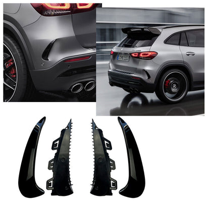AMG LOOK COPS AERO FLAPS NERO adatto per Mercedes GLA H247