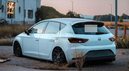 ⭐Glossy Black Rear Spoiler Suitable For SEAT Leon MK3 5F Cupra 2012-20⭐