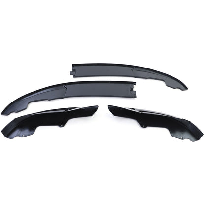 Glossy front spoiler suitable for BMW 4 Series F32 F33 F36 from 2013