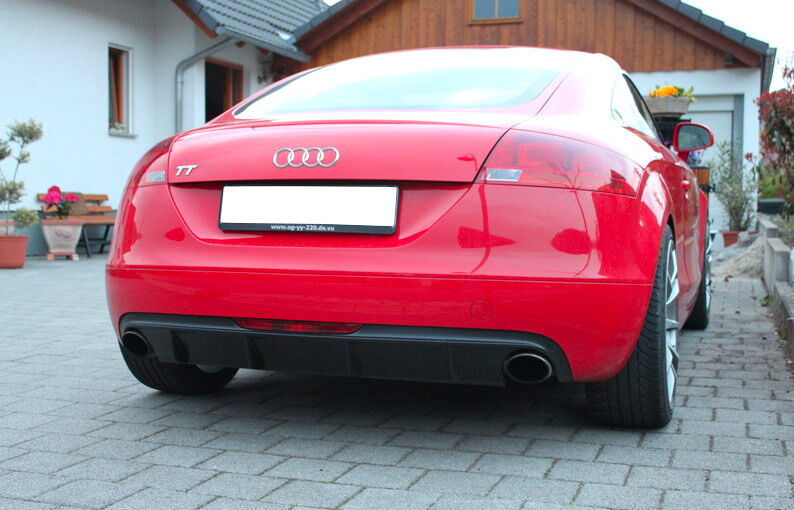 SPOILER PARAURTI POSTERIORE / DIFFUSORE / SPLITTER / VALANCE per AUDI TT 8J