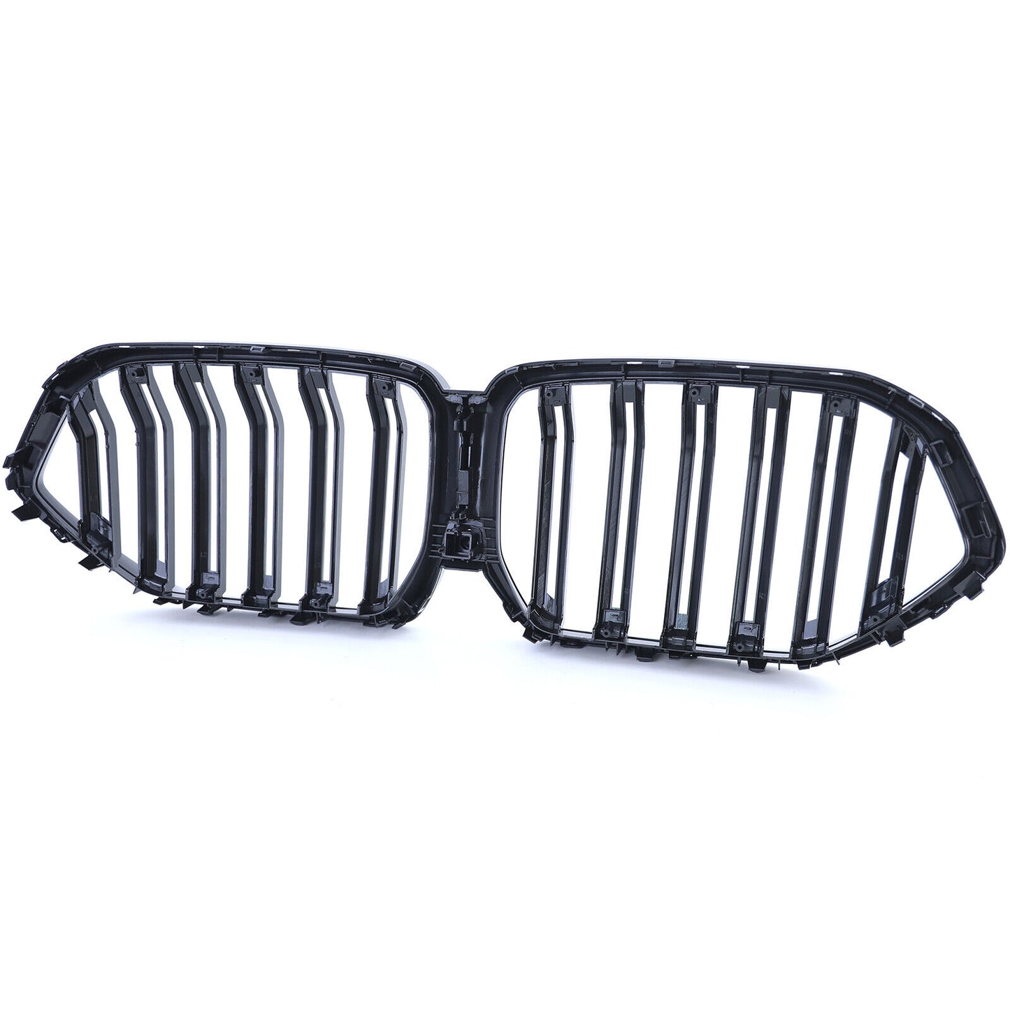 Performance Gloss Double Bar Radiator Grille Fit For BMW X6 G06 2019+ 